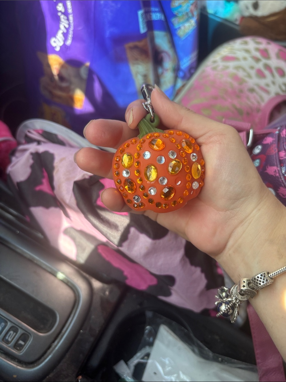 Pumpkin Sanitizer Holder
